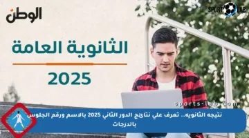 نتيجة الثانوية.. تعرف على نتائج الدور الثاني 2025 بالاسم ورقم الجلوس بالدرجات